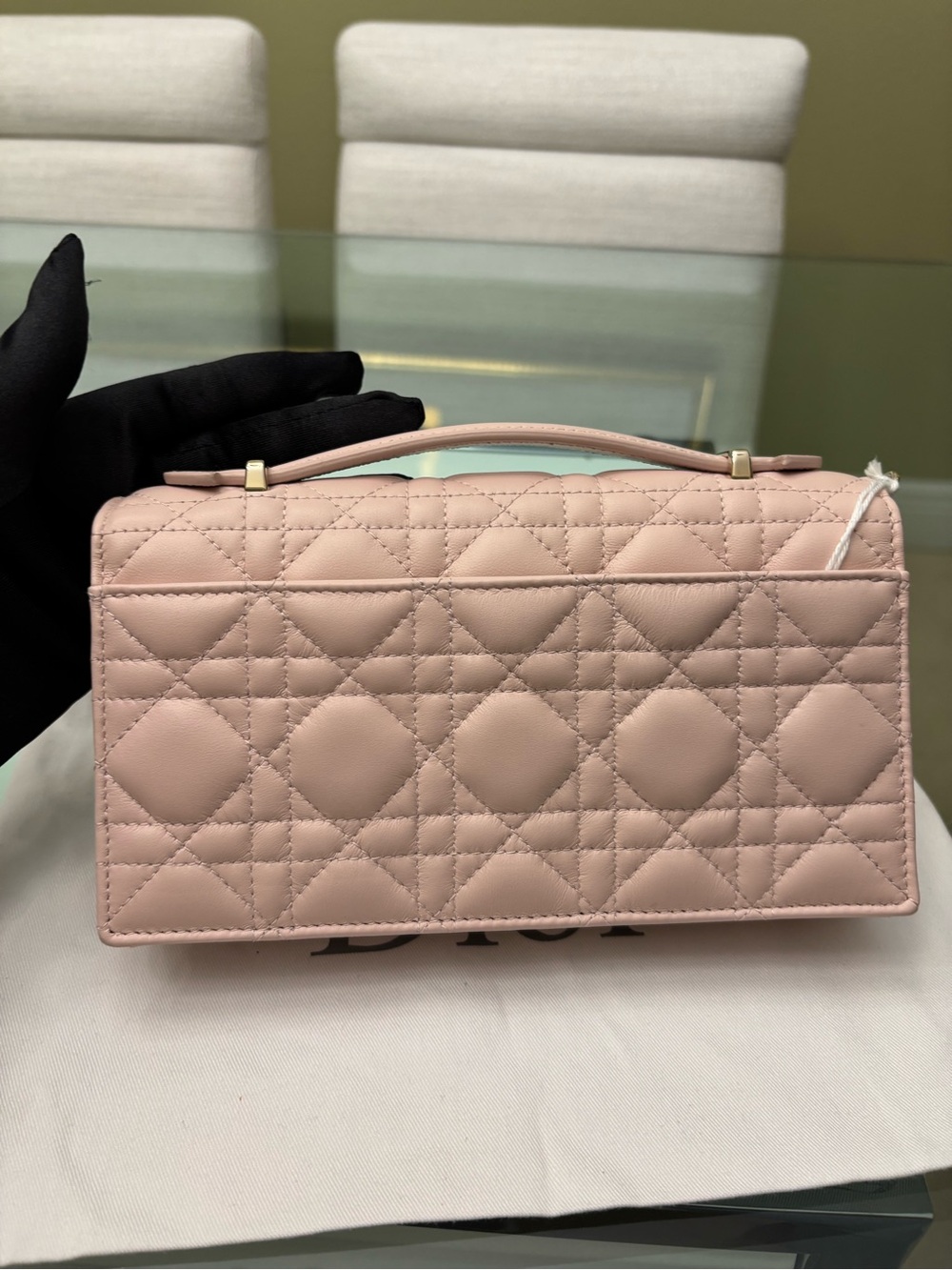 Authentic Brand New My Dior Mini Bag
Powder Pink Cannage Lambskin - Picture 9 of 16